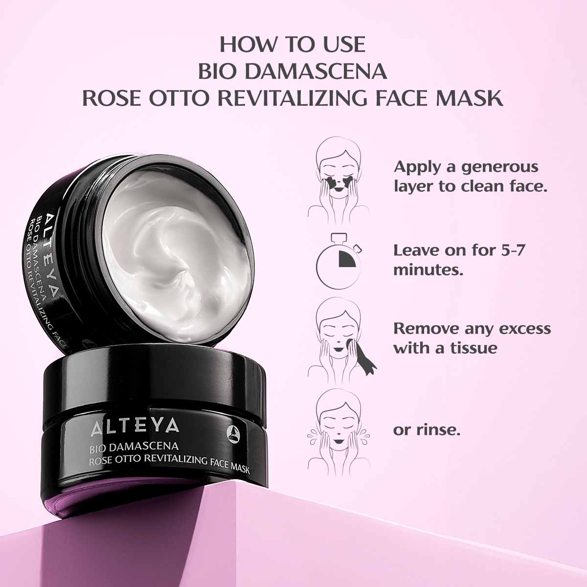 Bio Damascena Revitalizing Face Mask from Alteya Organics