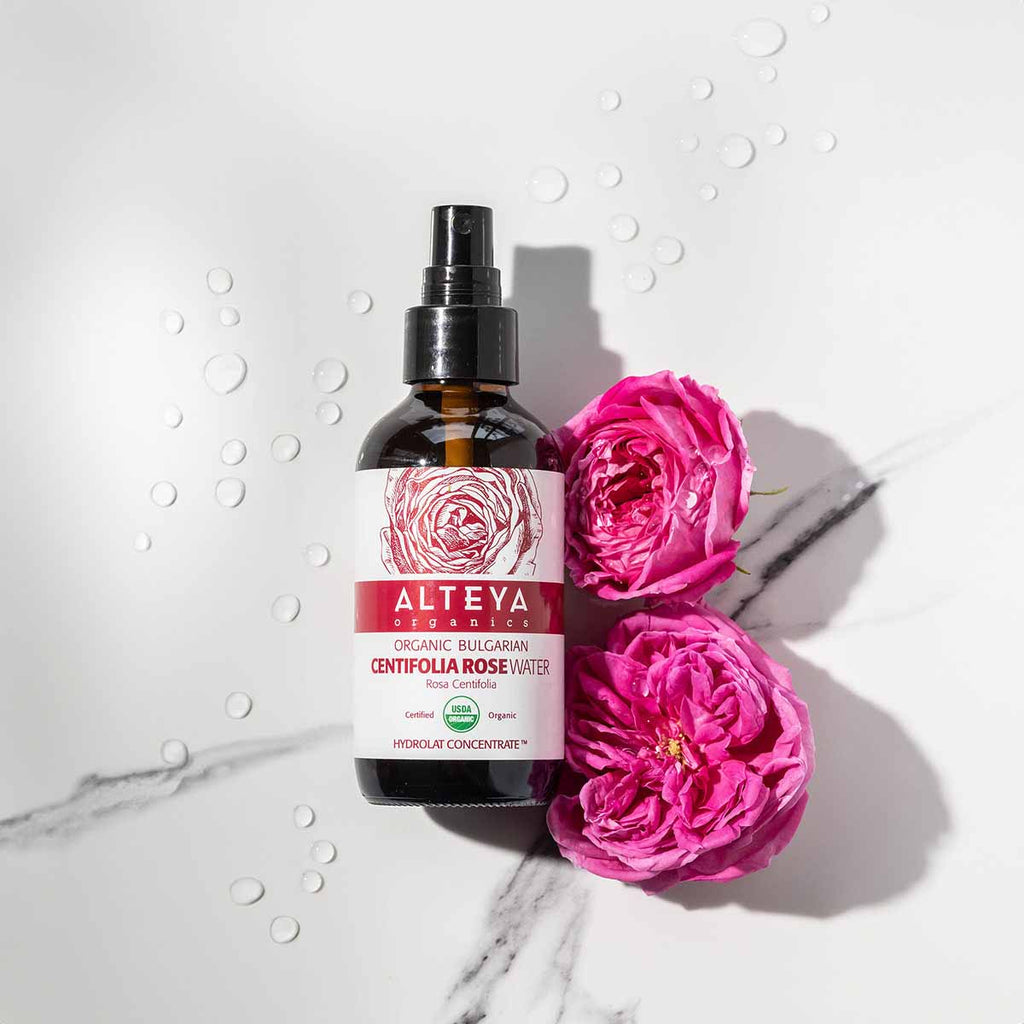 Bulgarian-centifolia-rose-water-amber alteya-organics