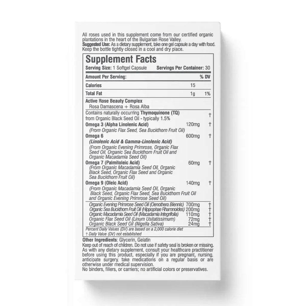 Omegas Capsules Ingredients