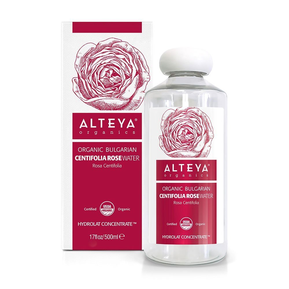  Sensual and intensely floral, this aroma represents the elegance of eternal femininity. It is not a coincidence that Centifolia rose oil is a very cherished ingredient in many classy perfumes. Our pure and organic Centifolia Rose Water is made from fresh Centifolia rose blossoms carefully picked by hand early in the morning, when they are still cool from the night and the first rays of sunlight unveil their fragrance. This rose water gently helps tone, soften and soothe skin. 