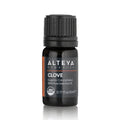 Clove essential oil is extracted by steam distillation of Eugenia Caryophyllus tree buds. Clove oil has a clear to pale yellow color. Its aroma is warm, woody and strong, with a pronounced clove scent. Clove essential oil contains a rich composition of phytochemicals, including sesquiterpenes, monoterpenes and phenolic compounds, but its three main ingredients are eugenol, eugenyl acetate and beta-caryophyllene. 