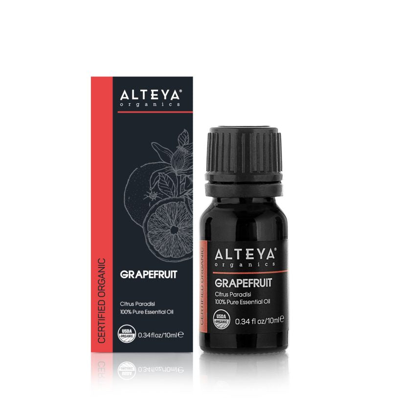 When used in hair care grapefruit oil is known to have balancing and stimulating effects on scalp, promoting a healthy hair growth.  Its bright scent makes this oil beneficial for a wide variety of home-made perfumes.  Its stimulating aroma increases mental focus and promotes energy.