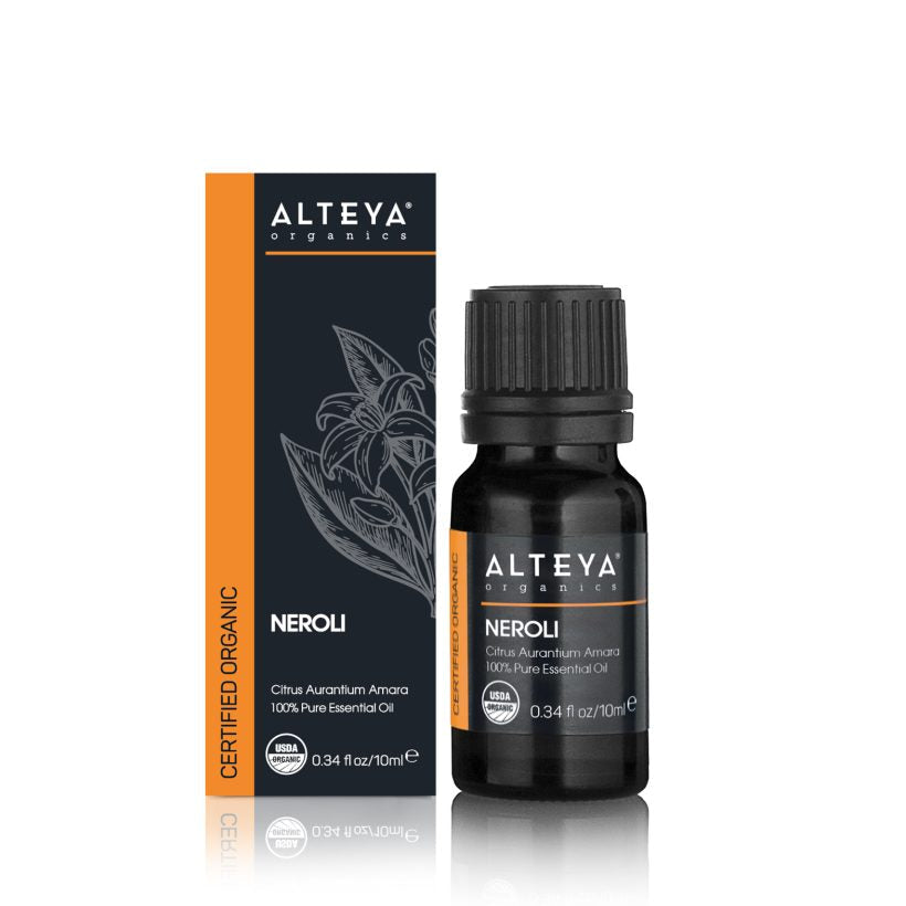Neroli essential oil is a popular ingredient in perfumery, not only for its sophisticated floral citrusy scent, but also for its ability to act as a natural fixative.  It is also famous as the ‘oil of romance’ and is often used in weddings due to its ability to stimulate sensuality and create an intimate atmosphere.