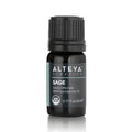 Sage essential oil is extracted by steam distillation from the leaves of Salvia Officinalis plant, also known as Garden Tea. The herb got its name from the Latin word “Selvere” which means “to save”. Sage oil is transparent to light yellow liquid with fresh scent.