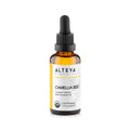 Camellia Seed Oil is beneficial because of its moisturizing and antioxidant properties. Its molecular structure and weight is similar to that of sebum, making it easy to absorb into deeper skin layers without leaving a greasy residue. This gentle oil is packed with antioxidants like omega 3, 6 and 9 fatty acids, plant collagen and squalene, that help perfect skin’s appearance and complexion.