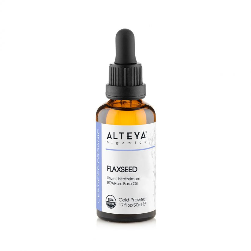 This pure and organic Flax seed oil has excellent nutritional benefits. It is recognized as the nature’s most abundant source of plant-based omega -3 fatty acid. Being a very gentle oil Flax seed oil is really helpful for mending dry hair and skin. Proven to be extremely versatile, throughout history, this oil has seen a wide variety of uses.