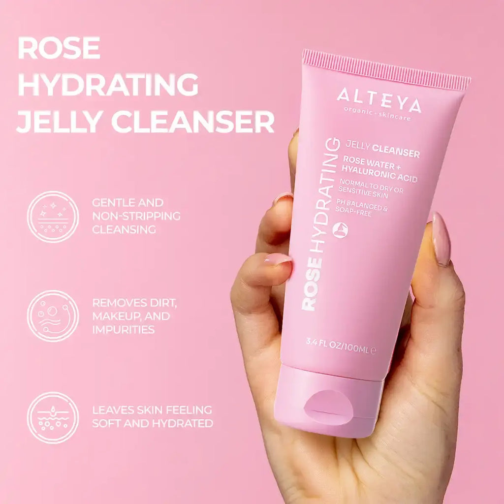Rose jelly cleanser