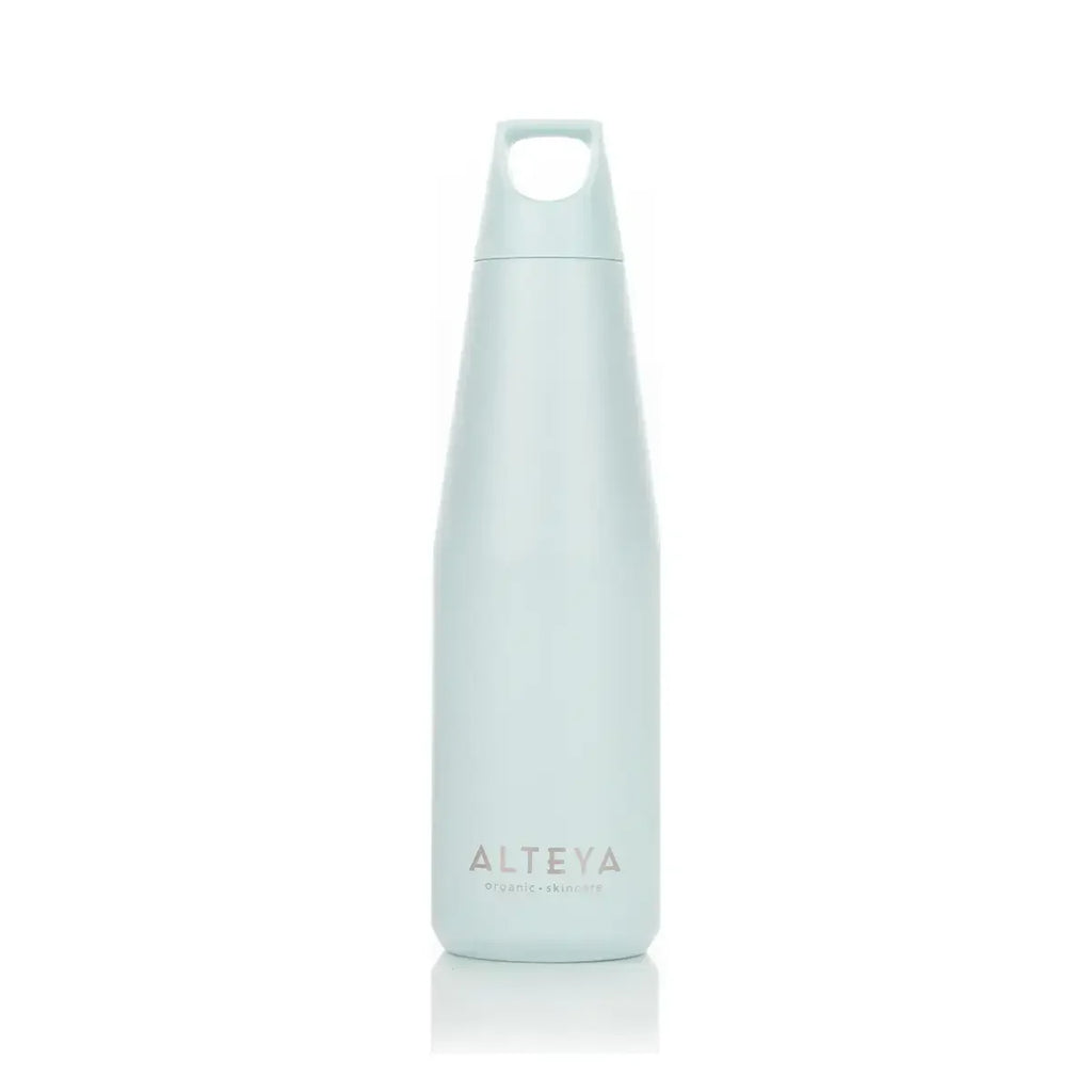 blue Alteya stainless steel thermal water bottle 1080 ml