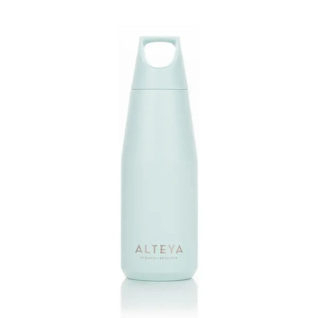 blue Alteya stainless steel thermal water bottle 580 ml