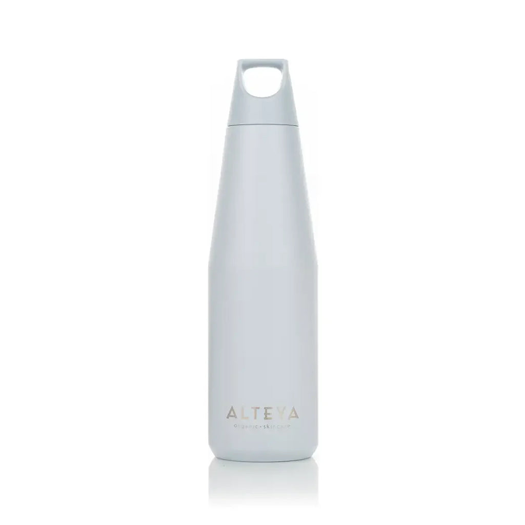 gray Alteya stainless steel thermal water bottle 1080 ml