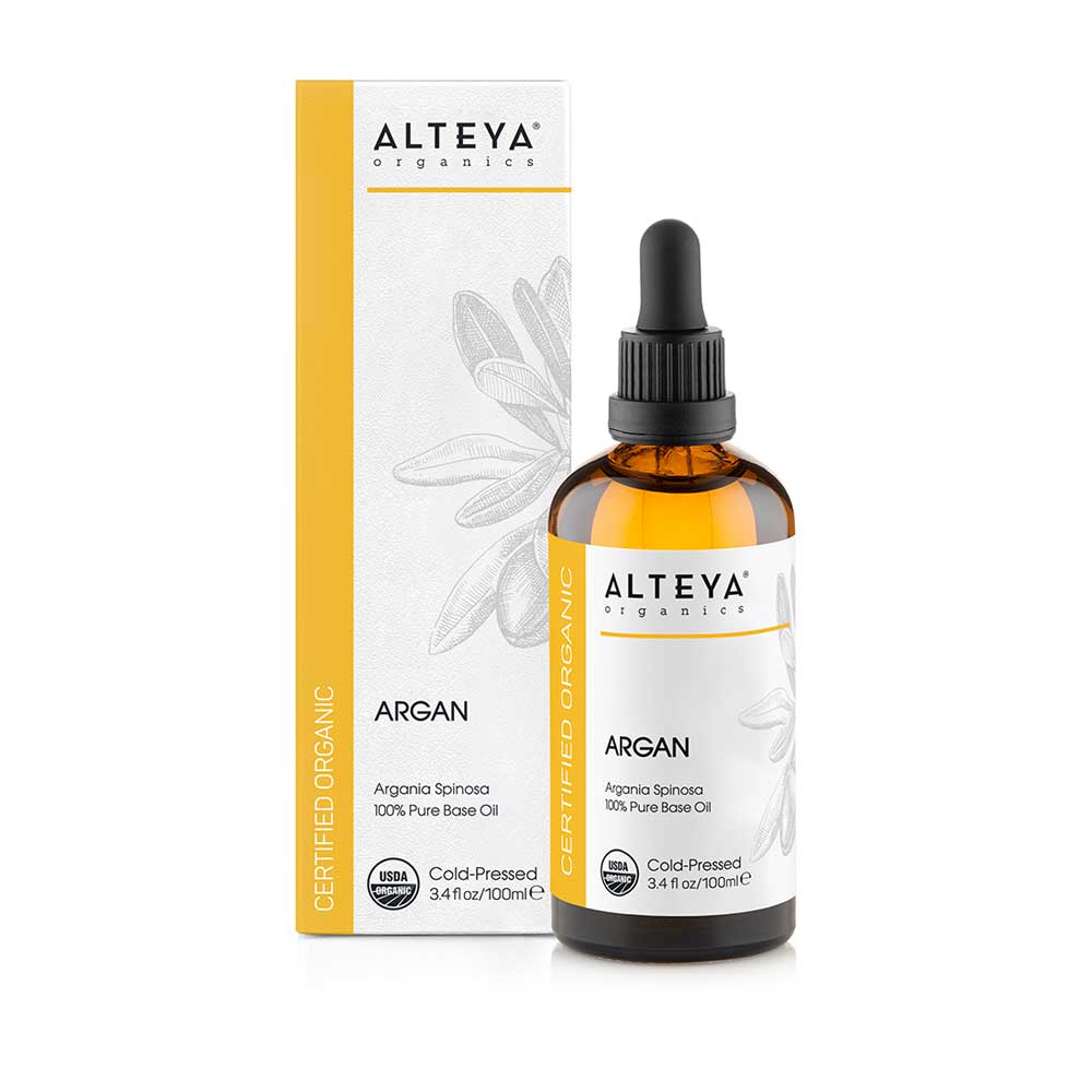 organic-carrier-oils-argan-oil-100ml-alteya-organics - Skin Application—apply a few drops daily or as needed to entire face – on its own or after water-based treatments. Use only as directed on unbroken skin.  Hair Application—add a few drops on the scalp and hair lengths. Let it stay for 30 min to an hour. Then wash with shampoo.
