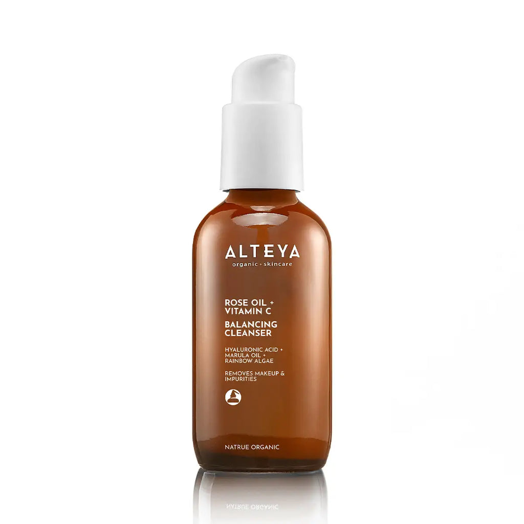rose oil and vitamin c balancing cleanser luminous rose