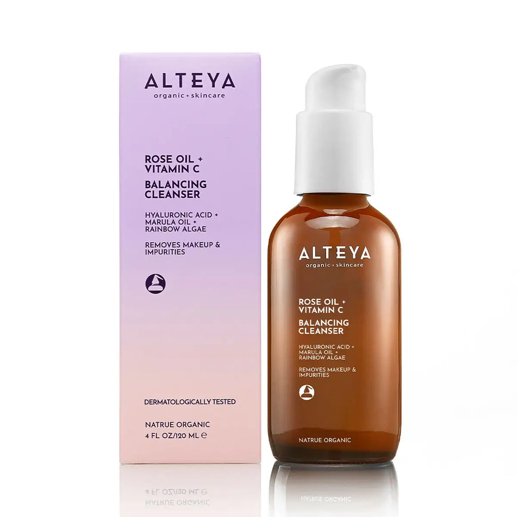 rose oil and vitamin c balancing cleanser luminous rose